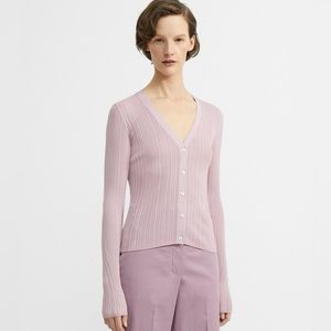 Theory Pointelle Cardigan